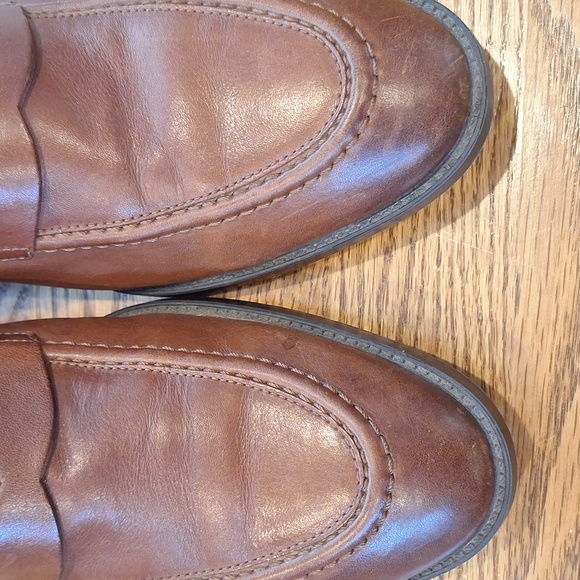 Cole Haan Grand Men\'s Brown Tan Leather Penny Loafers Slip On Casual Shoes 9.5 main image 7
